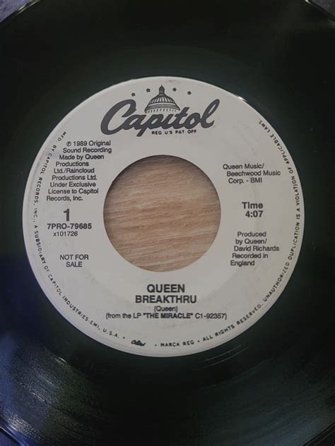 QUEEN CASSETTE SINGLE - BREAKTHRU eBay