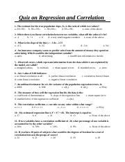 Quiz: Correlation and Regression notes - HRM 206 | Studocu - wintechmobiles.com