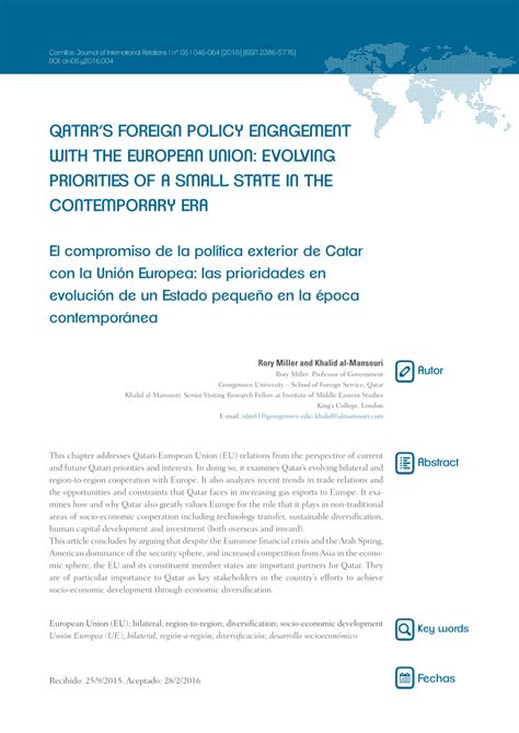 Qatar foreign policy pdf