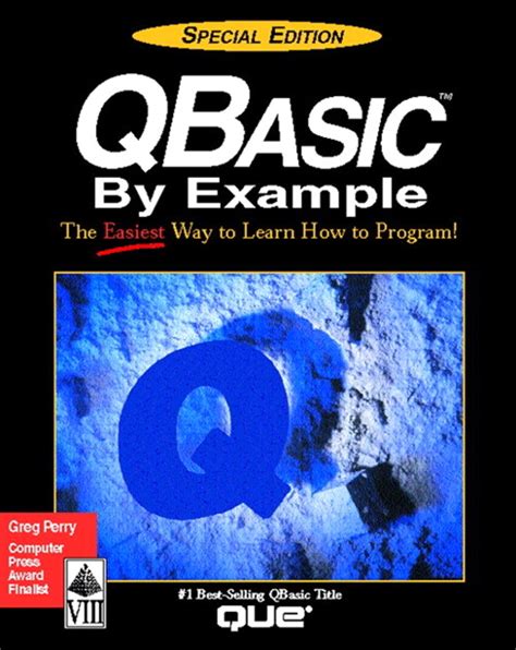 Qbasic For Rookiesqbasic By Example Special Edition