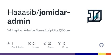 Qbcore admin menu.  Contribute to Haaasib/jomidar-admin development by...