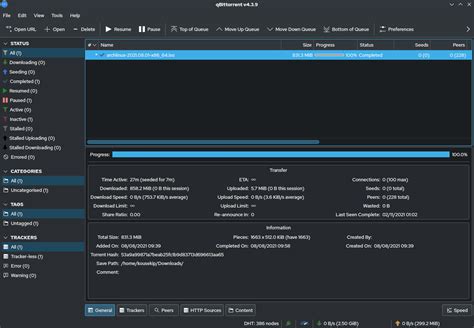 qBittorrent is a cross-platform free and open-source BitTorrent client written in native C++. It relies on Boost, OpenSSL, zlib, Qt 6 toolkit and the libtorrent-rasterbar library (for the torrent back-end), with an optional search engine written in Python. 