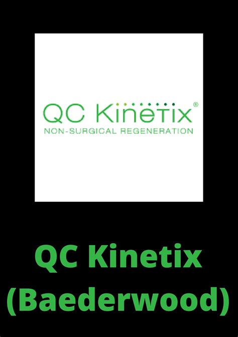 Qc kinetix baederwood google reviews. We would like to show you a description here but the site won’t allow us. 
