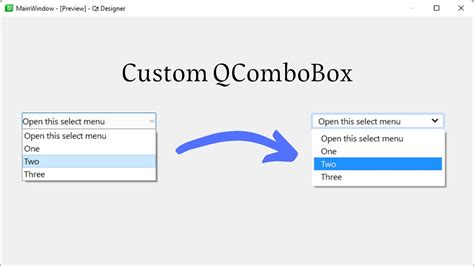 Qcombobox item height.  See also Customizing ComboBox. 12 at least (pret...