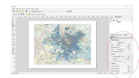 Qgis gradient map.  When generating the Print Layout in order to generate a figure of t...