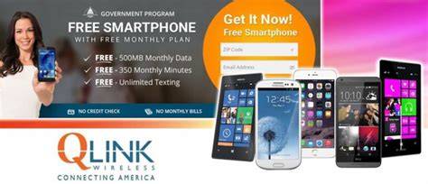 Qlink wireless connecting america.  You should be eligible for the progr...