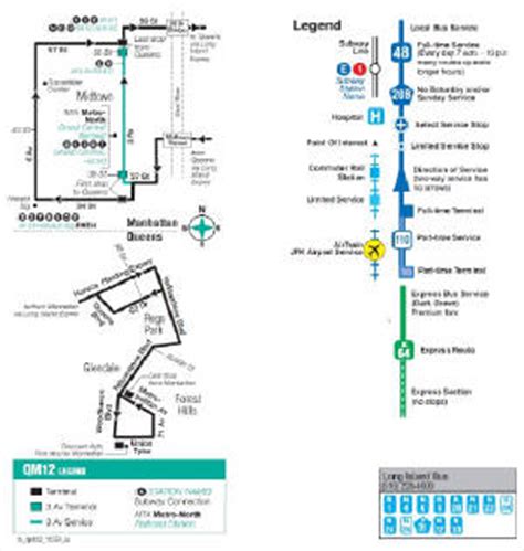 MTA New York City Transit - Express routes BM2 bus Route Schedule and Stops (Updated) The BM2 bus (Super Express Midtown 57 St Via Madison Av) has 34 stops departing from Flatlands Av/Williams Av and ending at E 57 St / 3 Av. ... QM12 - Forest Hills - Midtown Via 6Th Av. SIM3 - Pt. Richmond - Midtown Manhattan Express. BXM6 - …. Qm12 bus schedule