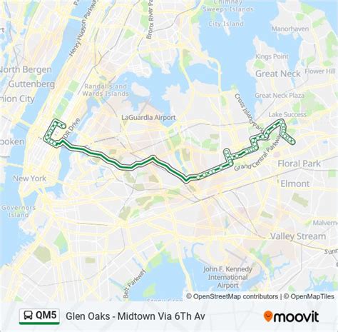 MTA Bus Company Special Bus Timetable Effective 2018-19 Between Fresh Meadows, Glen Oaks, Lake Success, Queens, and Midtown, Manhattan QM1/QM5/QM6 QM31/QM35/QM36 Express Service