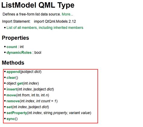 Qml listelement. Learn how to define a data item in a ListModel using ListElement, which contain...