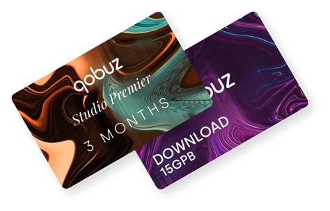 Qobuz gift card