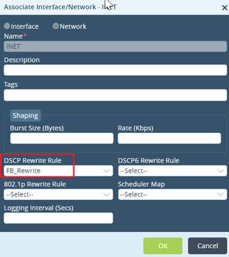 Qos ip packet dscp rewrite is enabled.  This document describes how to set the...