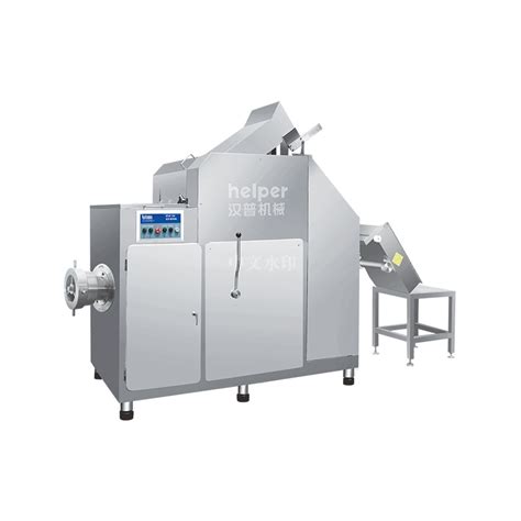Qpjr. Frozen Meat Breaking And Grinding Machine. Frozen Meat Breaking And Grinding Machine is an integration machine of flaker, grinder and lifter. With 40mm thickness chopper knife, it can cut off 20 mm each time from the meat block. 