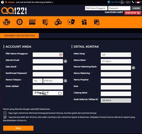 Menikmati Sensasi Taruhan Online dengan QQ1221: Platform Unggulan untuk Penggemar Judi Online