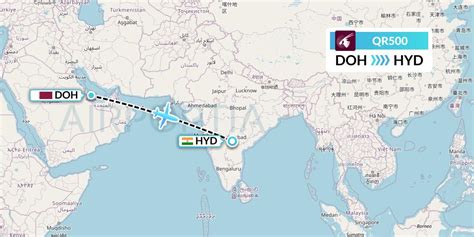 Qr500 flight status today. Delay: 5mn. 01/08 19:15. QR500. Hyderabad - HYD (HYD) Boarding 19:15. Departure of flight QR500, Qatar Airways from Doha Airport (DOH) to Hyderabad - HYD, Rajiv Gandhi International Airport. Check Flight status, Terminal, Gate, delays. 