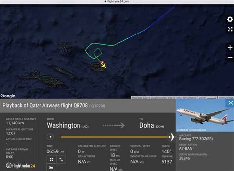Qr708 flight status. 01:34AM +03 Hamad Int'l - DOH. 08:46AM EDT Washington Dulles Intl - IAD. A35K. 14h 12m. Join FlightAware View more flight history Purchase entire flight history for QTR709. Get Alerts. 