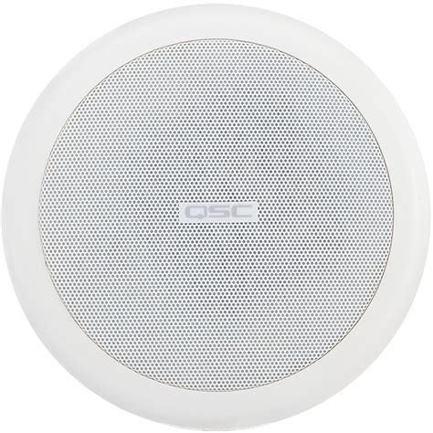 Qsc ceiling speakers.  Ported baffle The innovative design of the QSC Ac...