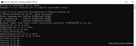 Qt之windeployqt 解决Warning: Cannot find Visual Studio …