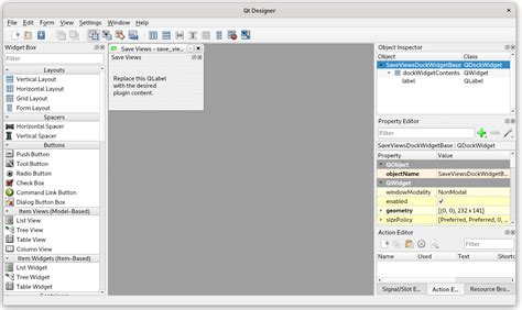 Qt Designer — Developing QGIS Plugins