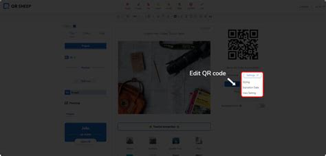 Qt codes.  Comprehensible interface, variety in choosing the type of your QR-code, ...