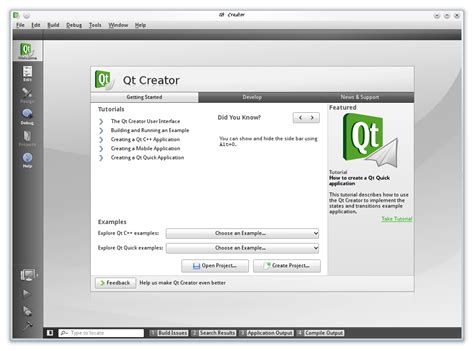 Qt for device creation tutorial.  Getting Started with Qt Hello and welcome to Qt!...
