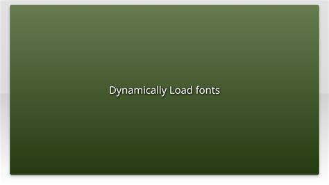 Qt icon library.  The load_font function allows to load other fonts dynamically.  Dec 31...