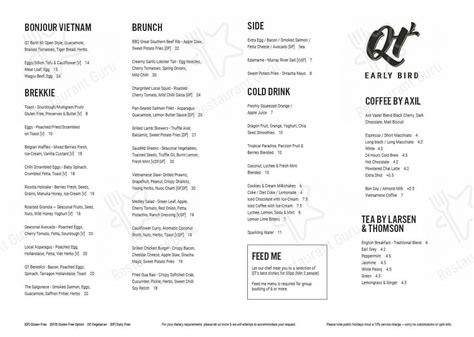Qt kitchens menu. Things To Know About Qt kitchens menu. 