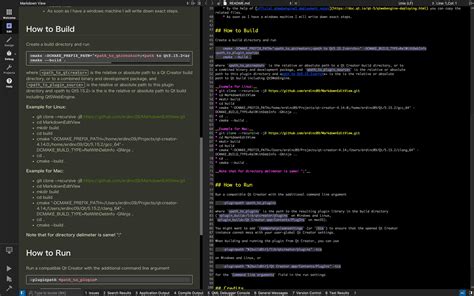 Qtcreator Markdown Plugin Qt Forum
