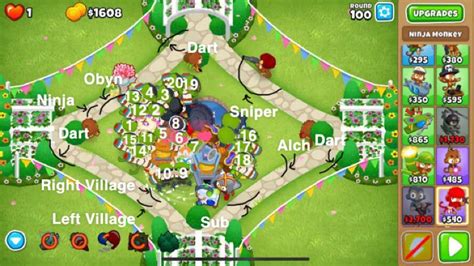 Quad chimps. the blue guy nerfed this map 