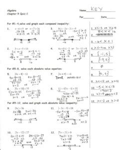 Quadratic Equation Standard Form Worksheet FORM.UDLVIRTUAL.EDU.PE
