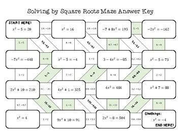 Quadratics maze. To solve an quadratic equation using factoring : 1 . Transform the equation using standard form in which one side is zero. 2 . Factor the non-zero side. 3 . Set each factor to zero (Remember: a product of factors is zero if and only if one or more of the factors is zero). 4 . 