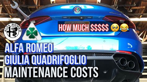 Quadrifolgio Maintenance/Service costs? Alfa Romeo Giulia Forum