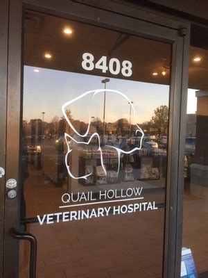 Quail hollow animal hospital. Check Quail Hollow Animal Hospital Availability for Pet Boarding. With just a Few Clicks, Search and Book The Best and Most Affordable Pet Hotels for Dogs and Cats. ... All locations » US » FL » Wesley Chapel » Animal Hospitals » Quail Hollow Animal Hospital. Quail Hollow Animal Hospital . 5740 Wesley Brook Dr, Wesley Chapel, FL, 33545 ... 