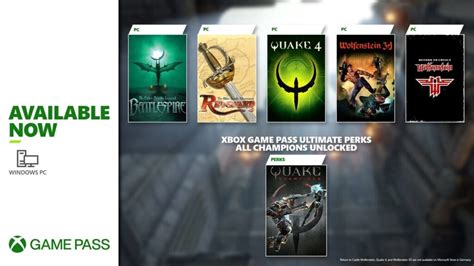 Quake 4 Wolfenstein 3D and more join PC Game Pass as QuakeCon begins 