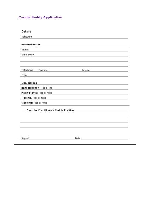 Qualifications for a cuddle buddy.  Searching for someone to cuddle with can be a daun...