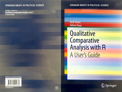 Qualitative comparative analysis with r a users guide. - Guía de estudio hsc de tecnología de la madera industrial.