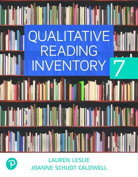 Full Download Qualitative Reading Inventory6 By Lauren Leslie