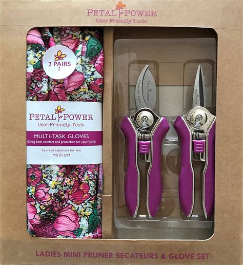 Quality Bypass Secateurs + FREE Pair of Jersey Gardening Gloves …