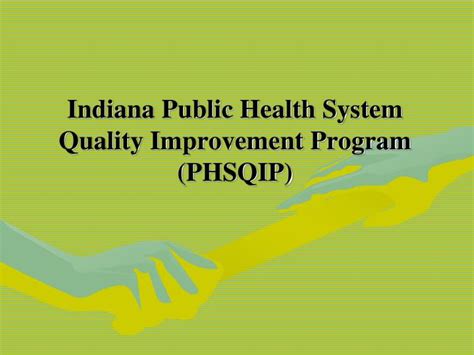 Quality Improvement Program MHS Indiana