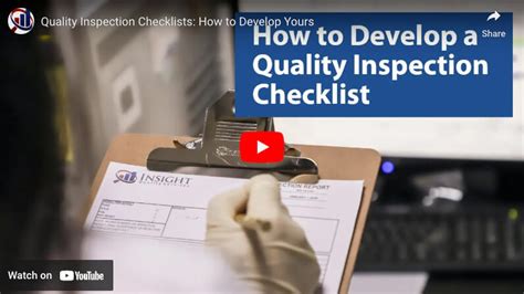 Quality Inspection Checklists How To Create Them