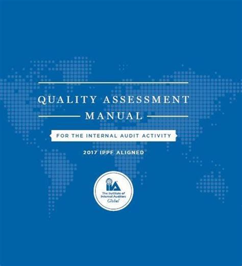Quality assessment manual by institute of internal auditors. - Manuale della macchina per cucire elna 3007.
