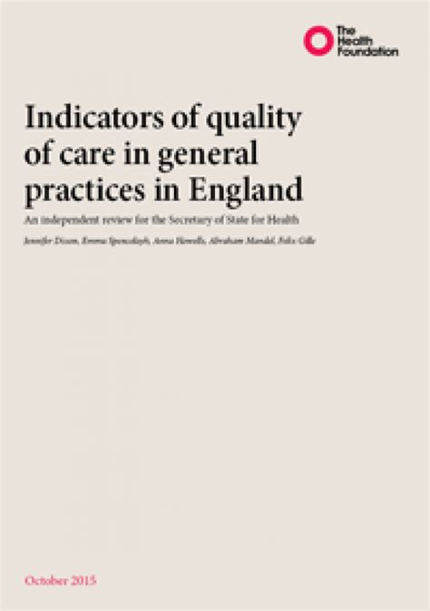 Quality indicators for general practice a practical guide for primary health care professionals and managers. - Dodge ram manual de reparación de.