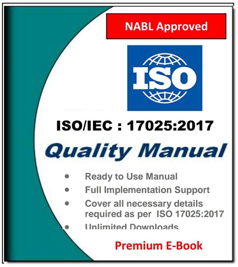 Quality manual based on iso 17025. - Guía de estudio de marca segura.