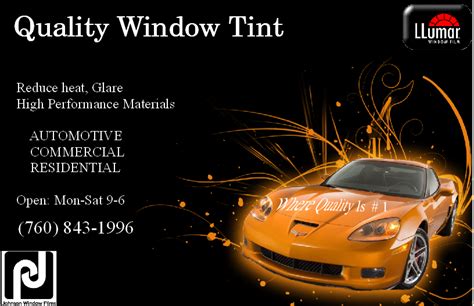 Quality window tint. Our staff has years of experience in the window tinting industry. They work tirelessly to provide top-of-the-line services for our customers. Find out more. 