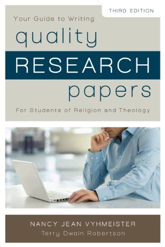 Read Online Quality Research Papers For Students Of Religion And Theology By Nancy J Vyhmeister