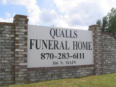 Qualls funeral home.  A Celebration of Life will be held at a later date.  ...