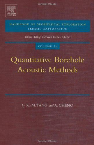 Quantitative borehole acoustic methods volume 24 handbook of geophysical exploration seismic exploration. - Versione completa bsa manuale di avventura.