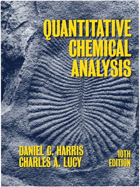 Download Quantitative Chemical Analysis By Daniel C Harris