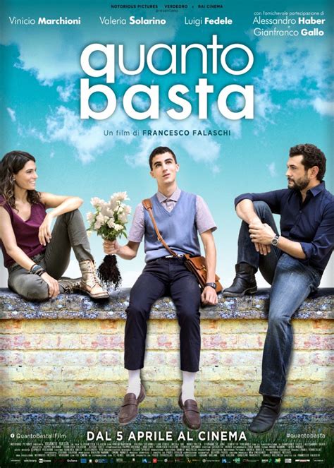 Quanto basta. Arturo is a well known chef, with anger issues and sentenced to community service by teaching a cooking class in a centre for autistic children where Anna wo... 