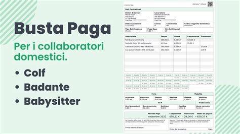 Quanto costa una badante? Contratto, stipendio, busta paga, TFR