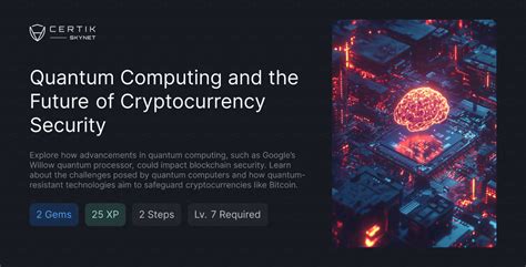 Quantum Computing and the Future of Bitcoin Security